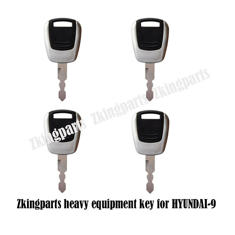 Heavy Equipment Hyundai - 4 قطع مفاتيح إشعال للمعدات الثقيلة