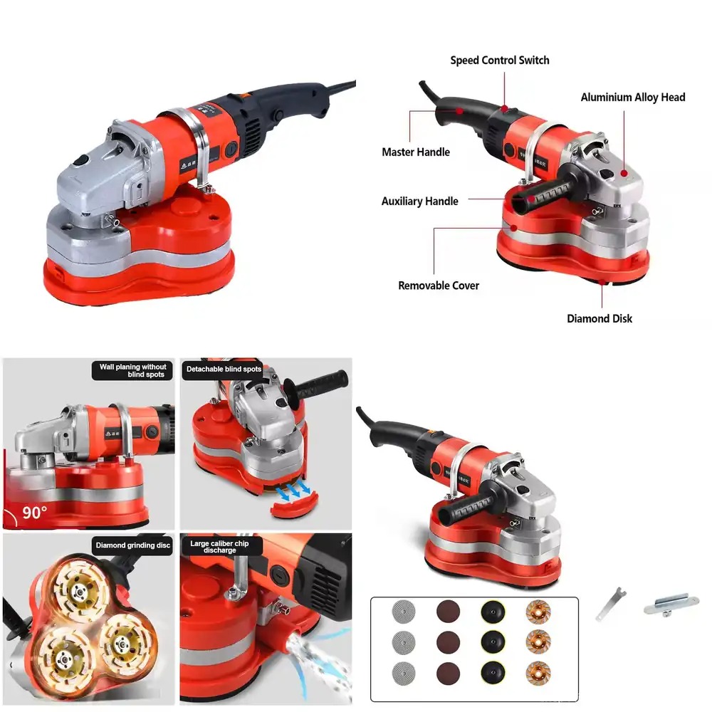 Floor Grinding Machine - آلة تلميع الخرسانة الخالية من الغبار