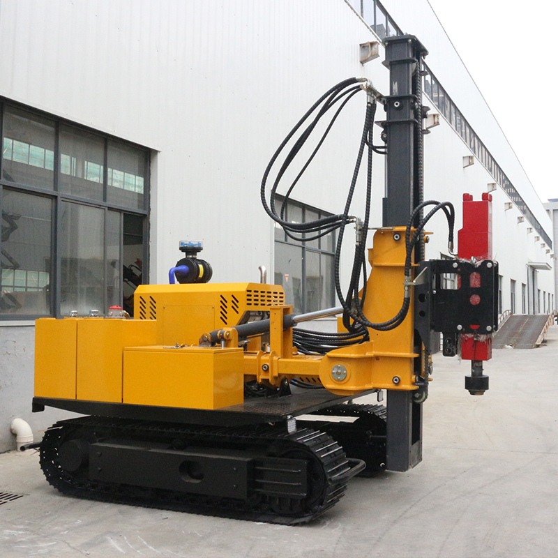 Heavy Equipment Driver - آلة دق الخوازيق الهيدروليكية الشمسية عالية