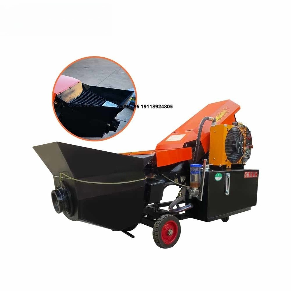 Concrete Mixer Machine - آلة رش الخرسانة والأسمنت والملاط لمعدات