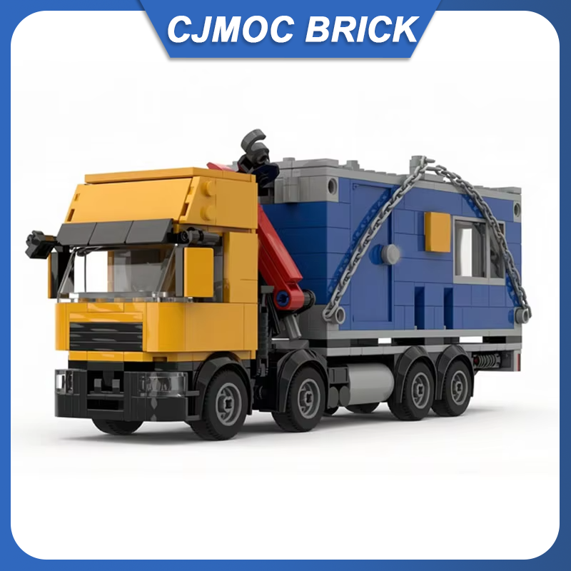 Heavy Equipment Lego - مجموعة بناء MOC - شاحنة رافعة