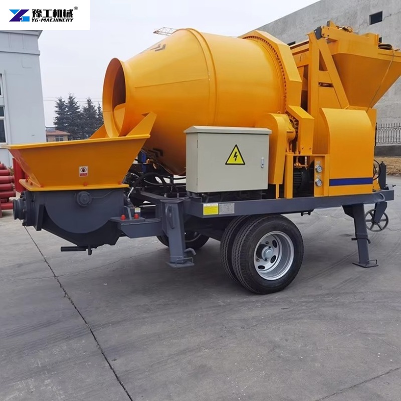 خلاطة خرسانة كهربائية محمولة ع - مراجعة Concrete Mixer Machine وسعره