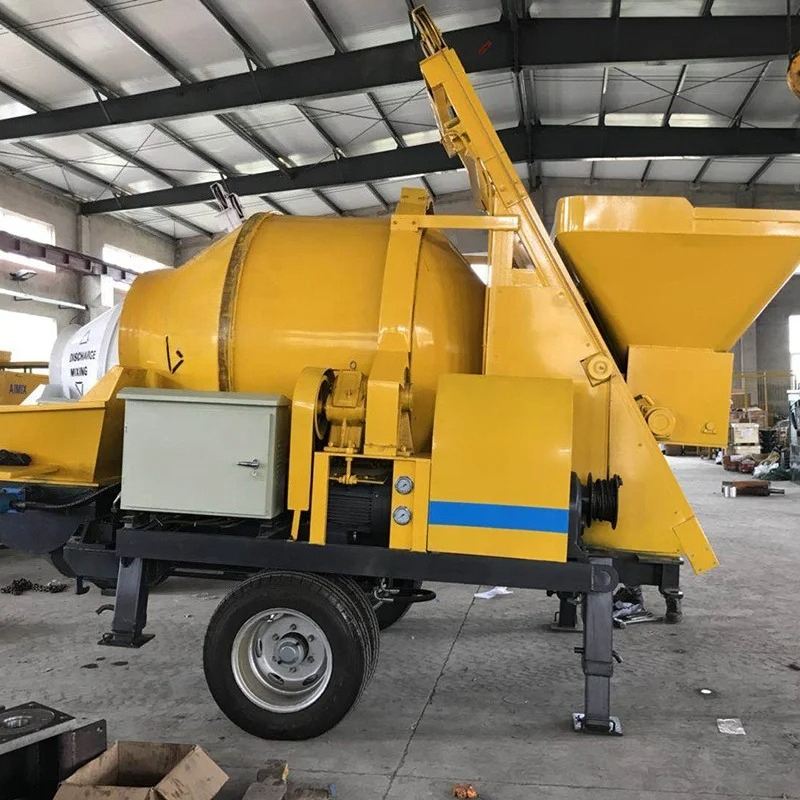 خلاطة خرسانة متنقلة مخصصة مع م - مراجعة Concrete Mixer Machine وسعره