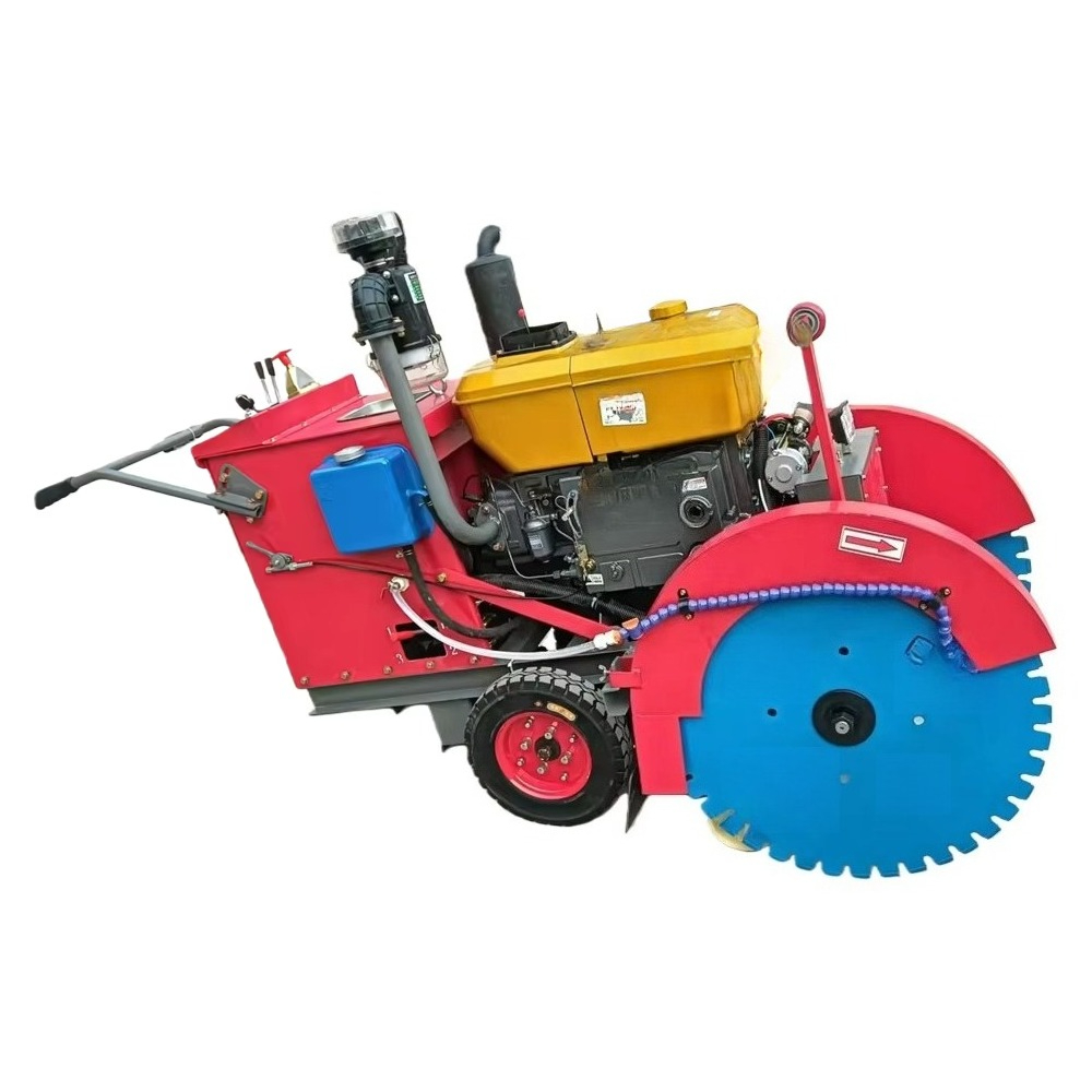 آلة قطع الطرق بجهاز التحكم عن  - مراجعة Electric Concrete Cutter وسعره