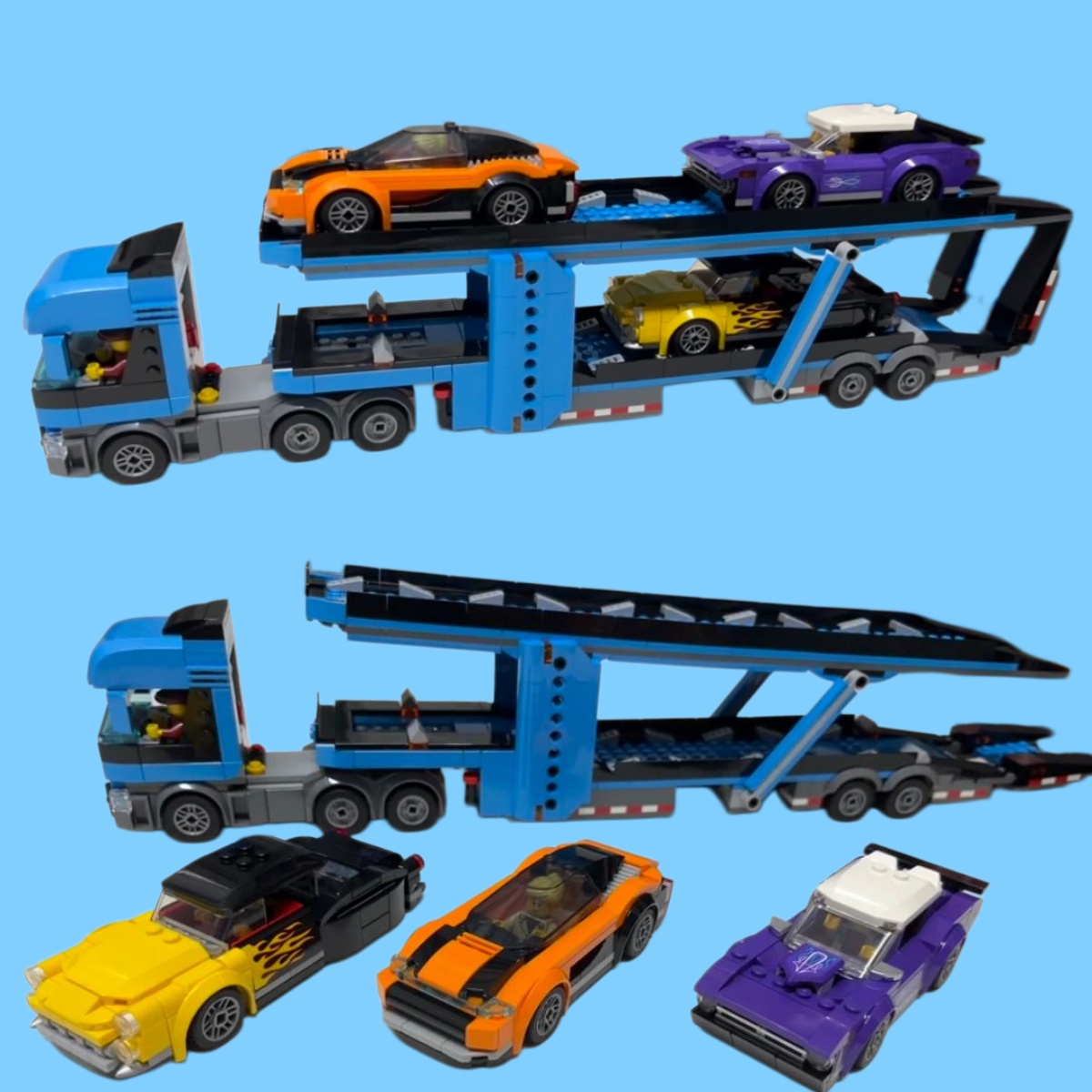 مجموعة مكعبات بناء شاحنة نقل ا - مراجعة Heavy Equipment Lego وسعره