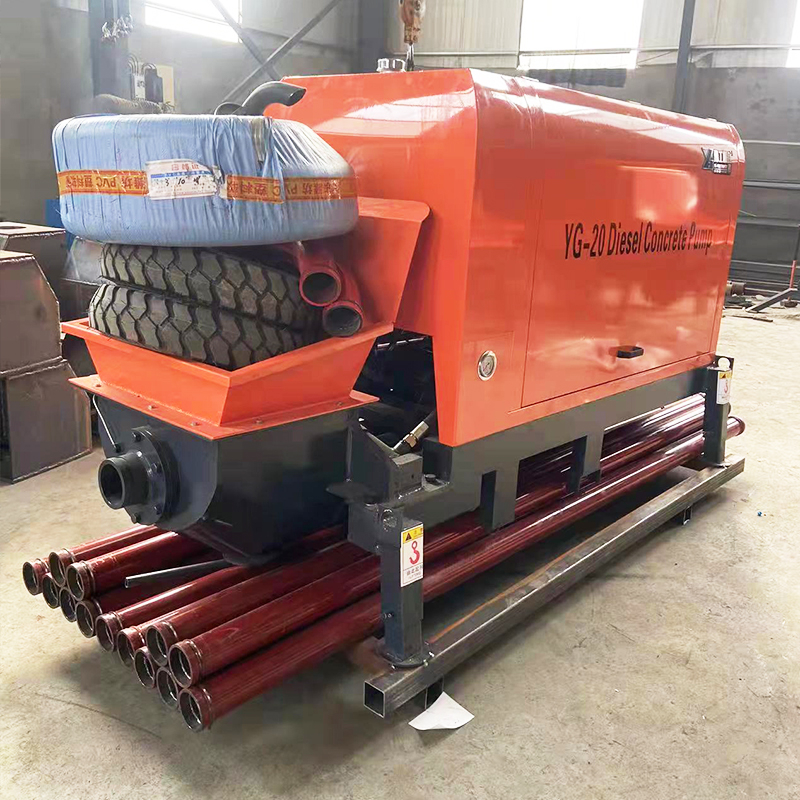 مضخة خرسانة، آلة ضخ الأسمنت، خ - مراجعة Concrete Mixer Machine وسعره