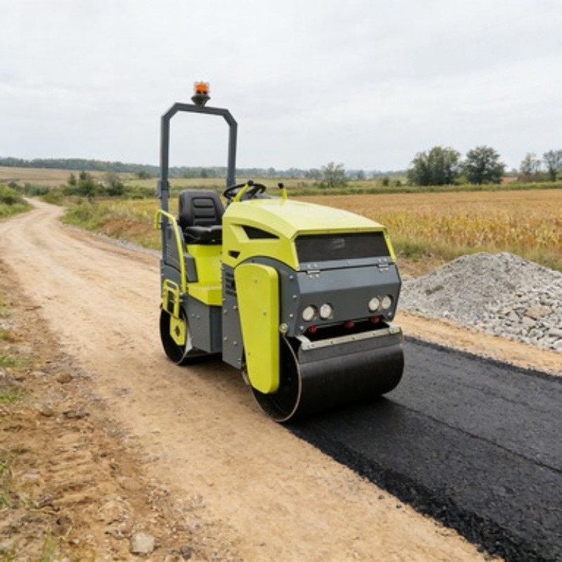مدحلة طرق اهتزازية ثقيلة، مدحل - مراجعة Heavy Equipment Construction وسعره