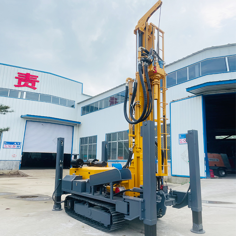 جهاز حفر دوار مثبت على زاحف مع - مراجعة Heavy Equipment Drilling Rig وسعره