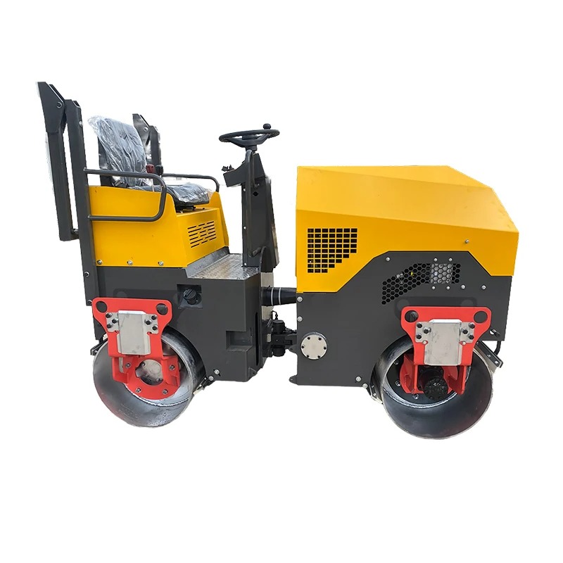 مدحلة طرق اهتزازية مزدوجة الأس - مراجعة Heavy Equipment Construction وسعره