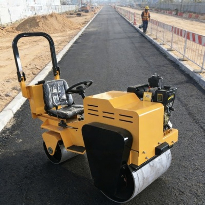 مدحلة طرق أحادية الأسطوانة، مد - مراجعة Heavy Equipment Construction وسعره