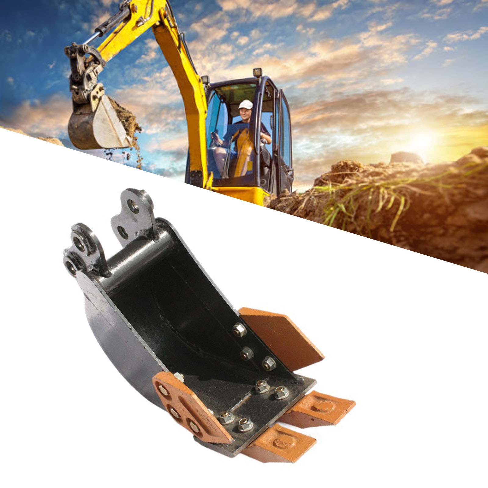 دلو حفارة معدني صغير يمنع التآ - مراجعة Heavy Equipment Excavator وسعره
