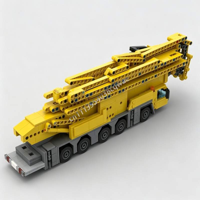 1182 قطعة نموذج رافعة برجية MO - مراجعة Heavy Equipment Lego وسعره