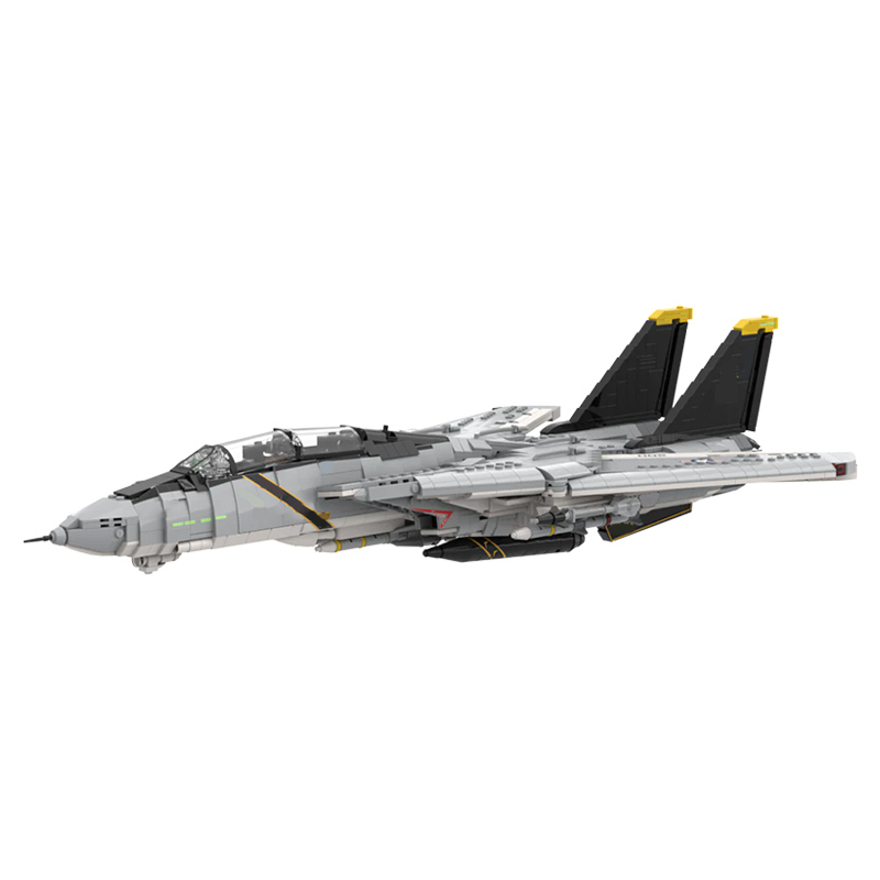 نموذج طائرات مقاتلة ثقيلة F-14 - مراجعة Heavy Equipment Lego وسعره