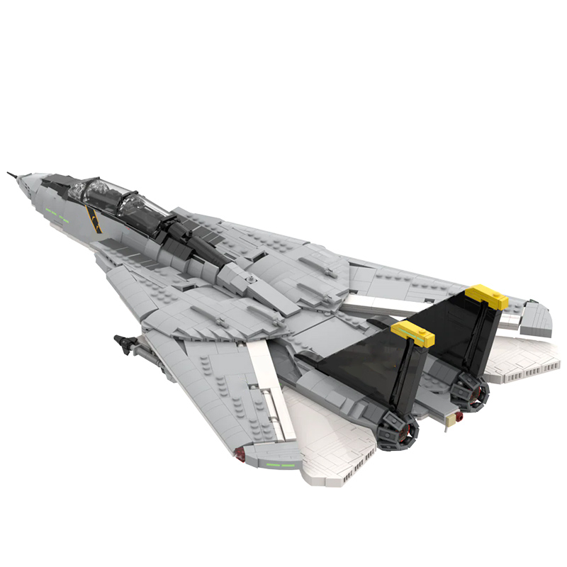 نموذج طائرات مقاتلة ثقيلة F-14 - مراجعة Heavy Equipment Lego وسعره