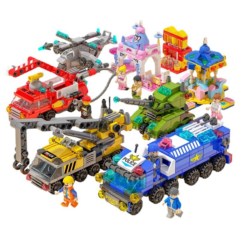 مجموعة مكعبات بناء مركبات المد - مراجعة Heavy Equipment Lego وسعره