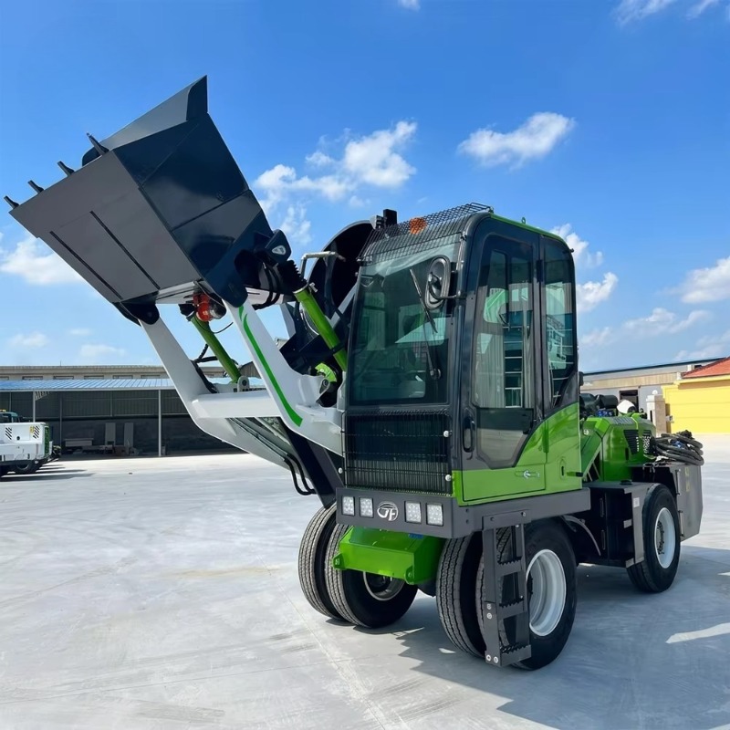 شاحنة خلاطة خرسانة ذاتية التحم - مراجعة Concrete Mixer Machine وسعره