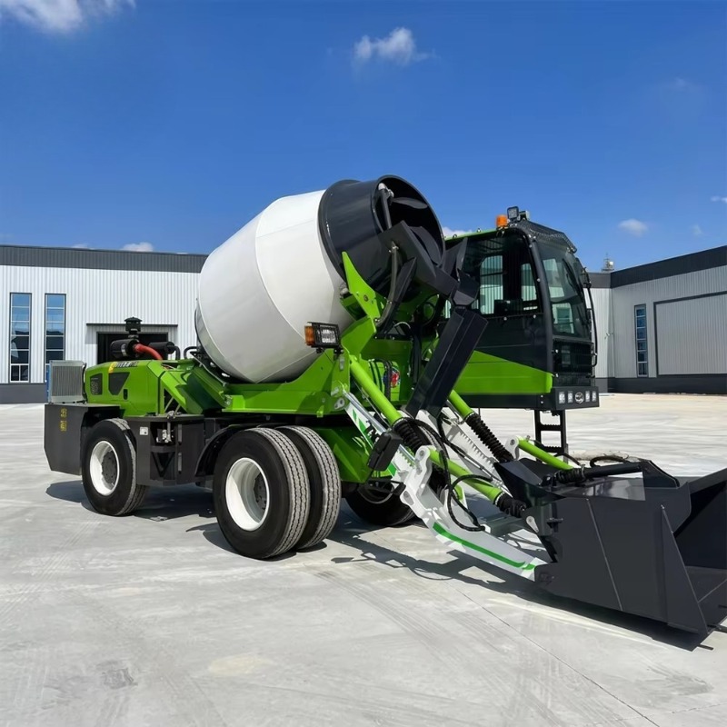 شاحنة خلاطة خرسانة ذاتية التحم - مراجعة Concrete Mixer Machine وسعره