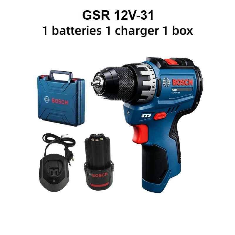 مثقاب لاسلكي بوش برو GSR 12V-3 - مراجعة Heavy Equipment And Machinery وسعره