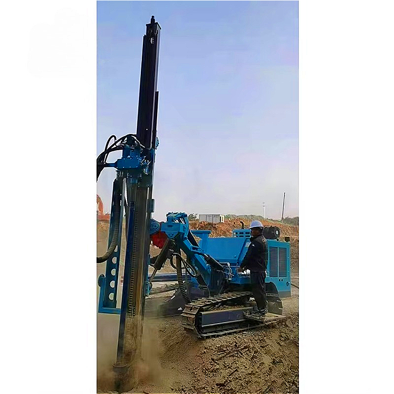 DTH جهاز الحفر الزاحف نوع المع - مراجعة Heavy Equipment Drilling Rig وسعره