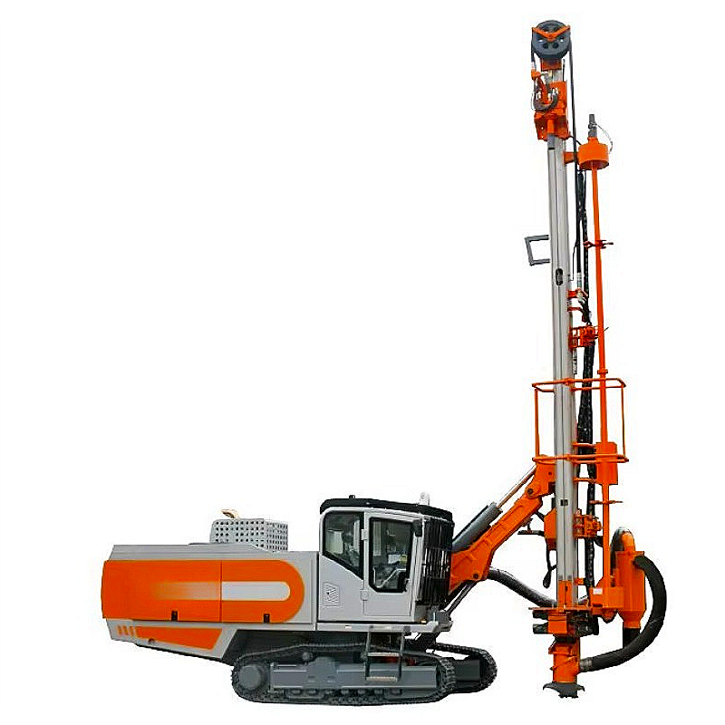 DTH جهاز الحفر الزاحف نوع المع - مراجعة Heavy Equipment Drilling Rig وسعره