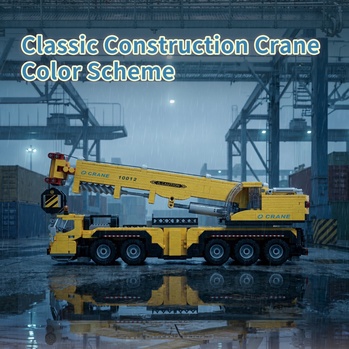 989 قطعة مكعبات بناء نموذج راف - مراجعة Heavy Equipment Lego وسعره