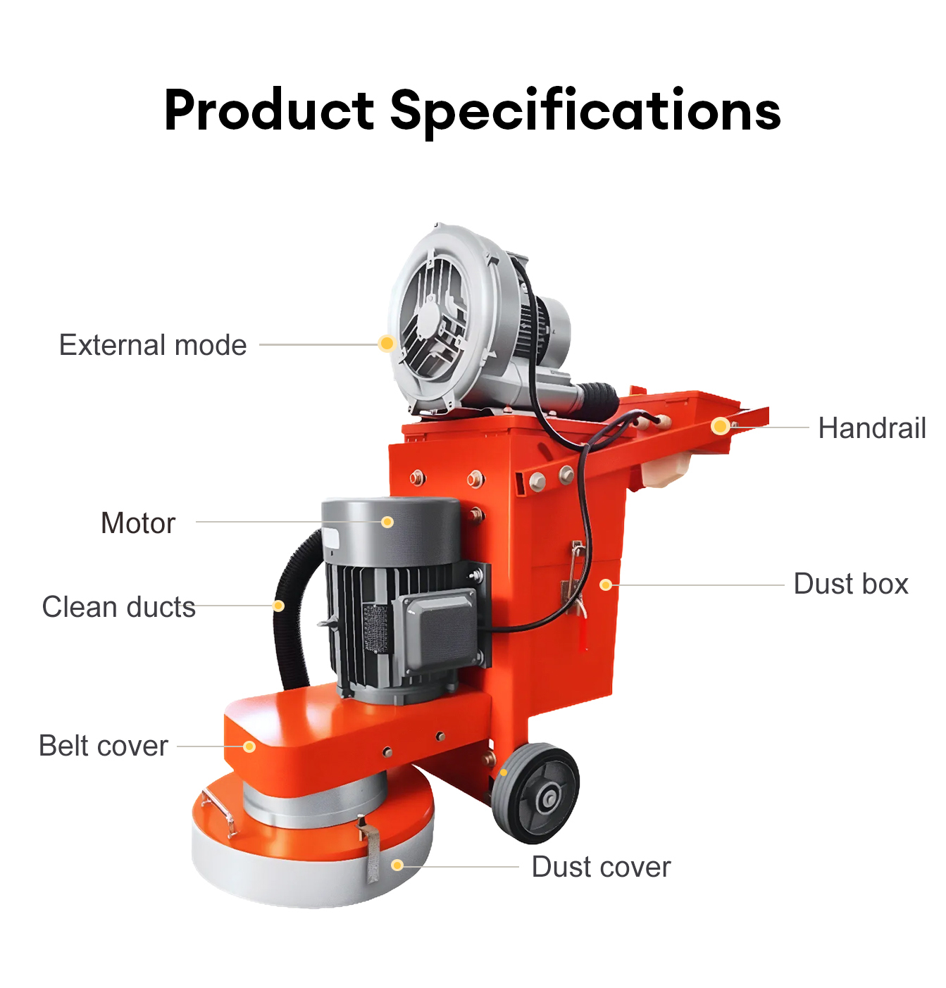 آلة طحن وتلميع الأرضيات الخرسا - مراجعة Floor Grinding Machine وسعره