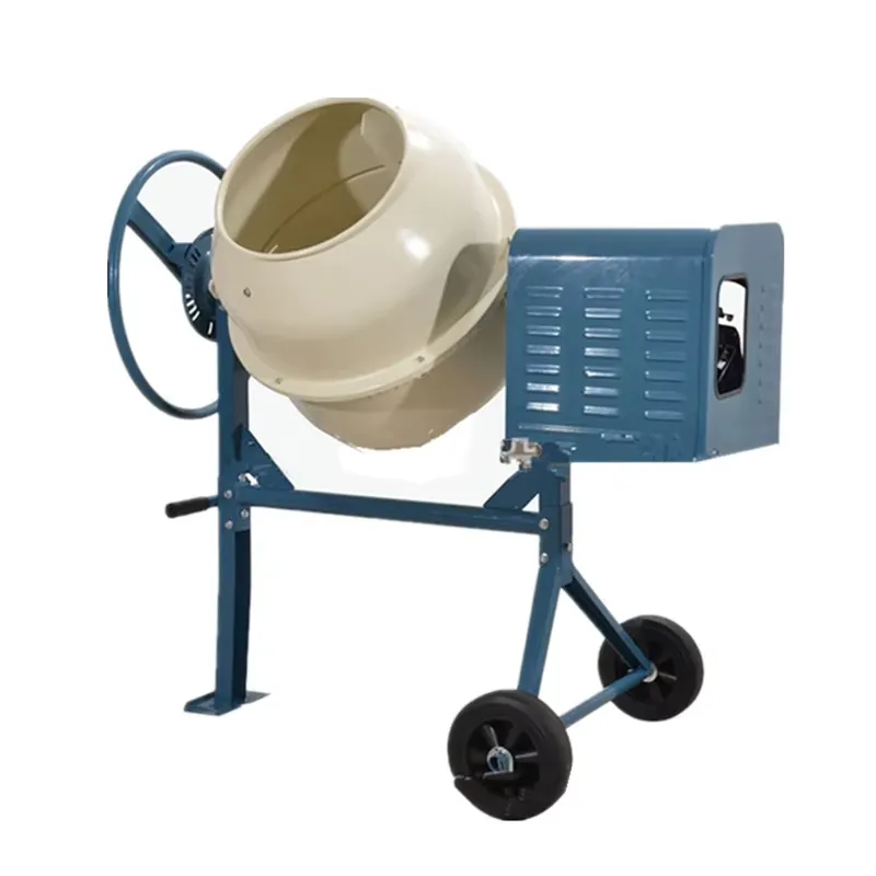 خلاط أسمنت كهربائي صغير معتمد  - مراجعة Concrete Mixer Machine وسعره
