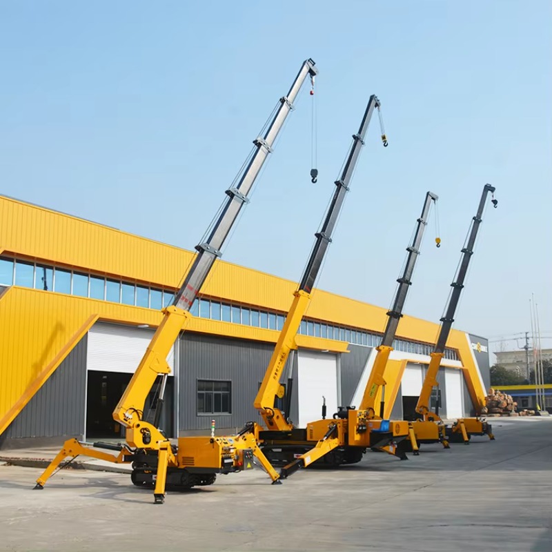 رافعة عنكبوتية هيدروليكية 8 طن - مراجعة Heavy Equipment Construction وسعره