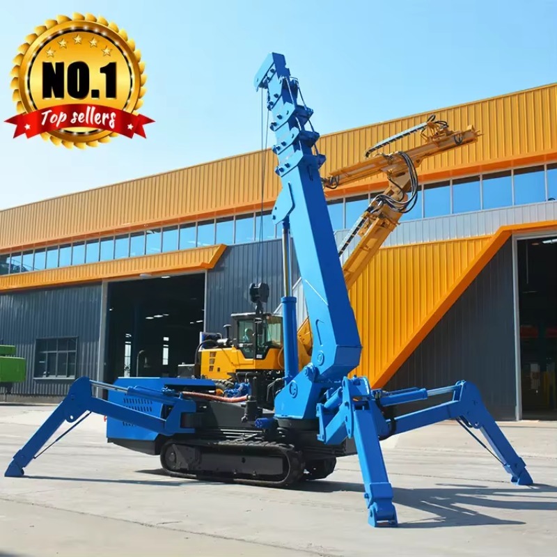 رافعة عنكبوتية هيدروليكية 8 طن - مراجعة Heavy Equipment Construction وسعره