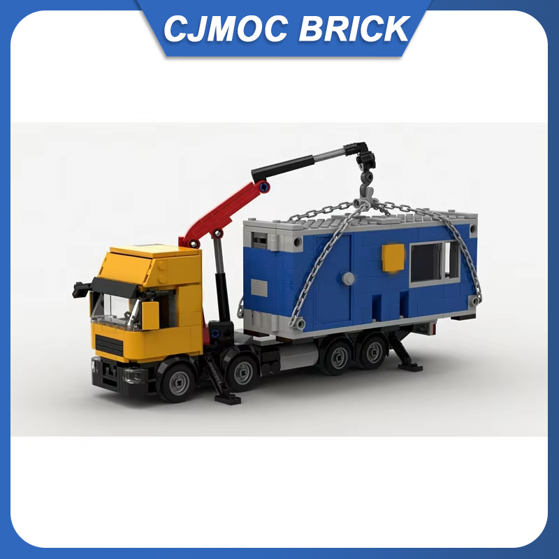 مجموعة بناء MOC - شاحنة رافعة  - مراجعة Heavy Equipment Lego وسعره