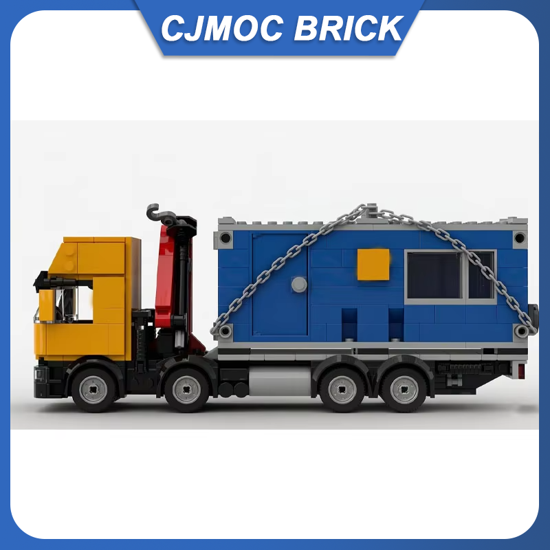 مجموعة بناء MOC - شاحنة رافعة  - مراجعة Heavy Equipment Lego وسعره