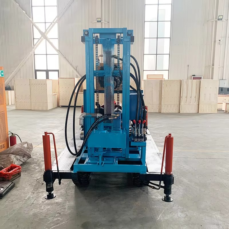جهاز حفر آبار المياه الزاحف لل - مراجعة Heavy Equipment Drilling Rig وسعره