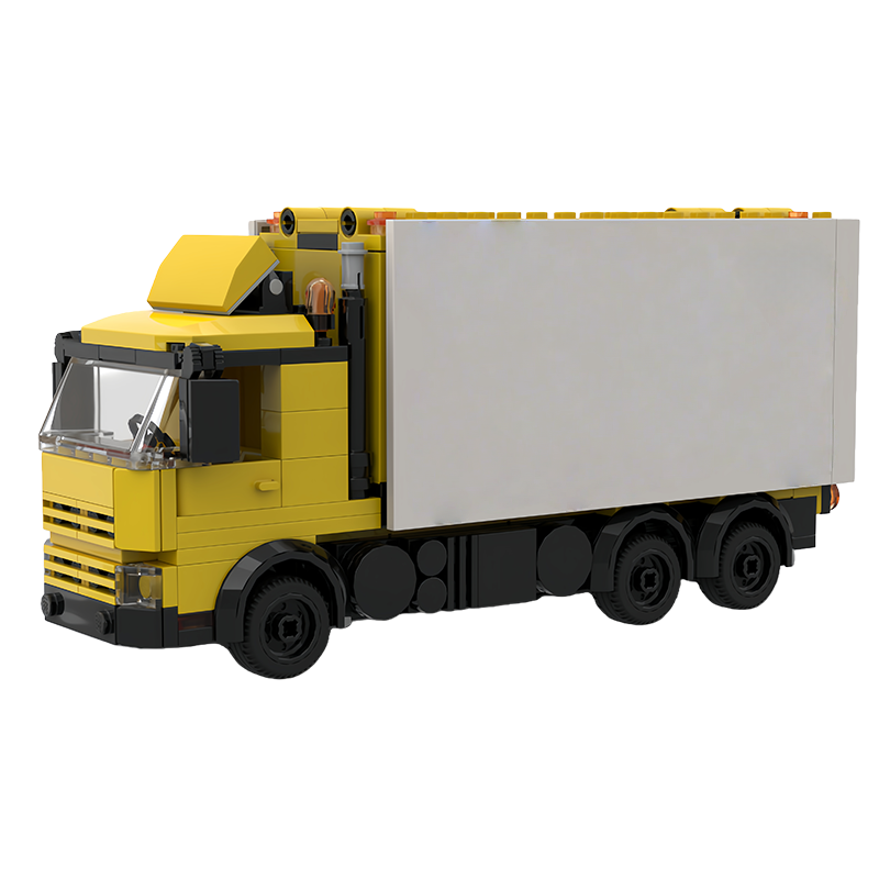 شاحنة نقل صفراء مكونة من 282 ق - مراجعة Heavy Equipment Lego وسعره